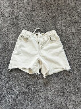 Urban outfitters BDG cream denim shorts